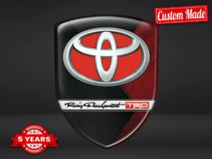 Toyota Domed Emblem High Quality Professional Customizable